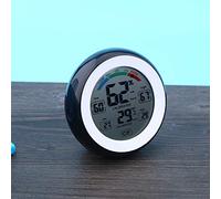 Fafeicy Hygromètre de Température LCD Numérique, Thermomètre d'intérieur en Plastique, Humidimètre 32 à 122 Fahrenheit, Grand écran, Support Magnétique, Trou de Serrure pour la Maison, le Bureau,