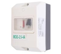 Fafeicy Interrupteur de Protection du Moteur, Disjoncteur 220V 380V 4A Protecteur Magnétique Thermique, pour Compresseurs de Pompes Motors électriques Industriels IP55 ABS Shell