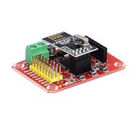 Fafeicy Interrupteur sans Fil à Télécommande ARC-08T, Entrée DC 5-12V | Contrôleur de relais de signal, code fixe 433 MHz, couplage mixte, carte PCB en fibre de verre, entrée sans clé,