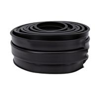 Fafeicy Joint de Bas de Porte de Garage, 100mm X 6m Caoutchouc étanche | Caoutchouc Flexible, Réduction du Bruit, Coupe-froid, Protection Solaire et Pluie, Rails Standard, Portes Enroulables