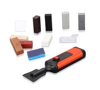Fafeicy Kit de Réparation de Carrelage avec Stylo Chauffant Électrique, 8 Blocs de Cire, pour Porcelaine et Céramique, Outils de Réparation de Fissures
