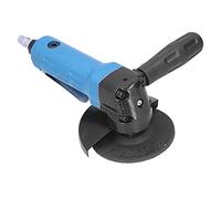 Fafeicy KP-631 Meuleuse D'angle Pneumatique 4 Pouces, Ponceuse D'angle Pneumatique, Outil de Meuleuse 11 000 Tr/min avec Connecteur D'admission 1/4 Pouces en Acier allié pour (BLUE)