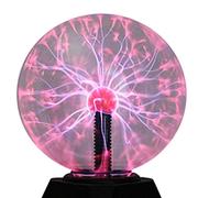 Fafeicy Lampe à Boule de Plasma Magique de 3 Pouces, Boule de Lumière Tactile Sensible pour les Décorations de Fêtes à la Maison