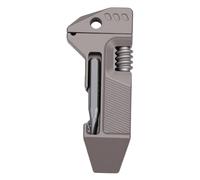 Fafeicy Levier Polyvalent, Tournevis à Cliquet en Alliage de Titane | Boîte Compacte de Réparation Quotidienne, Décapsuleur de Bouteille, Design EDC de Poche, Outil pour Camping, Atelier, Maison