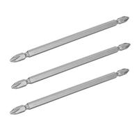 Fafeicy Lot de 10 Embouts de Tournevis pour Foret à Métaux S1/4, 150mm | Têtes de vis à tige hexagonale, tige en acier allié S2, pointe magnétique intégrée, durcie au four pour l\'encadrement,