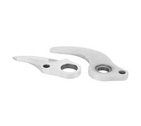 Fafeicy Lot de 2 Lames de Cisaille électrique en Alliage SK5 de Remplacement, Ouverture de 30 Mm pour Ciseaux Rechargeables avec Haute Résistance à L'usure, Coupe Incisive Tranchante,