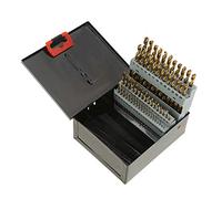 Fafeicy Lot de Forets Hélicoïdaux HSS, Assortiment de Mèches en Acier Rapide, 60 Pièces 1 à 5,79 Mm, for Perçage