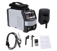 Fafeicy Machine à Souder Portable IGBT avec Onduleur à Affichage Numérique, Mini Soudeuse 120 A avec Boîtier Métallique, Protection contre les Surcharges Thermiques pour électrodes de (Prise UE)