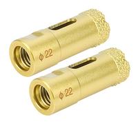 Fafeicy Mèche de Brasage pour Scie Cloche Diamantée pour Béton de Marbre, | Lame Diamantée, Trous de Drainage des Copeaux Ovales, Compatible avec les Perceuses électriques à Main et les Perceuses