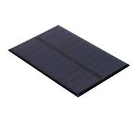 Fafeicy Mini Panneau Solaire 5.5V 1.8W Polycristallin Module DIY | Stratifié de Résine Imperméable pour Jouets Solaires, Lampes de Jardin, éclairage Extérieur, Petit Chargeur de Batterie DC,