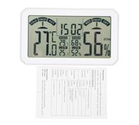 Fafeicy Mini Thermomètre Numérique, Moniteur d'humidité, Hygromètre D'intérieur avec Trou de Support, Indicateur de Confort de L'air, Haute Précision pour Maison, Serre, Cave (HT683)