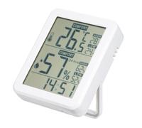 Fafeicy Mini Thermomètre Numérique, Moniteur d'humidité, Hygromètre D'intérieur avec Trou de Support, Indicateur de Confort de L'air, Haute Précision pour Maison, Serre, Cave (HT682)