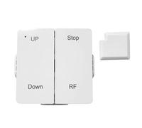 Fafeicy Module de Store Intelligent, Télécommande WiFi (Télécommande et RF) | Commande Vocale Via et Home, Minuterie avec Partage Familial, Coque PC Compacte pour Boîte de Jonction, Kit RF avec
