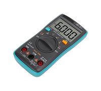 Fafeicy Multimètre Numérique, 6000 Comptes, Testeur de Tension à Plage | Outil de dépannage électrique, TRMS 6000 points, mesure la fréquence de capacité de résistance de courant AC/DC