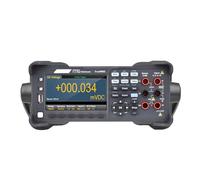 Fafeicy Multimètre Numérique HDM3055 5 1/2, écran LCD 4.3 Pouces True RMS Haute Précision 30 KS/s, Double Affichage avec Mesure Tension Fréquence Barre Graphique Histogramme (Prise UE)