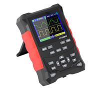Fafeicy Oscilloscope Portatif 2 Canaux, Bande Passante de 120MHz, Taux | Écran TFT 2,4 Pouces, Double Canal jusqu'à 40 MHz, Sonde 1X-10X, 800 Vpp , Charge de Type C, Batterie 2000 MAh,