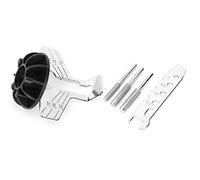 Fafeicy Outil de chaîne de meulage, affûteuse de tronçonneuse scie perceuse électrique accessoires de travail du bois pour le meulage du bois, Ensemble D'Outils Complet