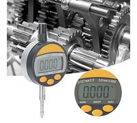 Fafeicy Outil de Mesure électronique à Indicateur Numérique avec Construction en Plastique et en Métal Résolution de 0,01 Mm Grand écran LCD à 3 Boutons Interface de Données de Fonctionnement pour