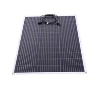 Fafeicy Panneau Solaire Flexible 200W Monocristallin Pliable | Chargeur ETFE Léger, Film Arrière TPT Imperméable, efficacité de 50%, pour Tente Extérieur Remorque Camion, Câble de 0,9 M