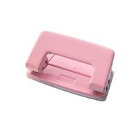 Fafeicy Perforatrice à Double Trou Perforatrice à Papier Portable à 2 Trous en Plastique Métal Ouverture de 6 Mm épaisseur de Poinçon de 1 Mm Outil de Bureau Compact pour le Bureau, l'école, la