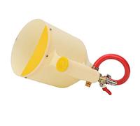 Fafeicy Pistolet de Peinture Trémie Réglable 3L Réservoir en Plastique