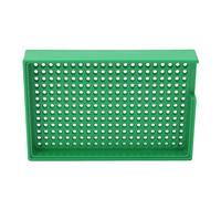 Fafeicy Plateau de Rangement de Vis avec Trous en V, pour Travaux (2,0-2,5) | Construction en PP, Ouverture Uniforme, Encoche pour Vidange Rapide, Compatible avec tournevis.