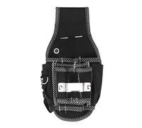 Fafeicy Pochette à Outils Sac Banane en Tissu Oxford Poche à Outils Grande capacité avec Plusieurs Bandes Ouvertes Rangement Mains Libres monté sur Ceinture pour électriciens