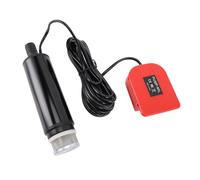 Fafeicy Pompe à Eau Submersible sans Fil 500 GPH 16 Pieds avec Filtre à Sédiments et Moteur 4500 Tr/min pour le Drainage et L'irrigation du Sous-sol de la Piscine, du Jardin