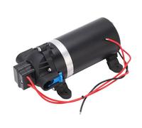 Fafeicy Pompe à Membrane Pompe à Eau Auto-amorçante 100PSI 5,6LPM avec Filtre Moteur en Cuivre Connecteur 3/4 Pouces Pressostat Réglable pour Pulvérisateur Marin RV (DC24V)