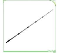 Fafeicy poteau d’accessoire de corde à linge Poteau de Corde à Linge, 7,2 Pieds Réglable en Acier Inoxydable, sport outillage
