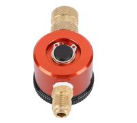Fafeicy Régulateur de Purge D'azote, CVC en Laiton D'outil de Purge D'azote avec Finition Rouge, pour le Système de Maintenance du Système HVAC Nettoyage Purge Brazing