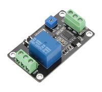 Fafeicy Relais Temporisateur DC 12V, Arrêt 0.1-120s Auto-Maintien | Module 555 Programmables avec Protection Anti-Inversion, Temporisation Réglable pour Automatisme