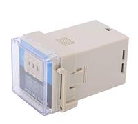 Fafeicy Relais temporisé ATS48A-20-3D avec Affichage Numérique (DC12V) | Délai de 99 S, Boîtier en Plastique, Contact 5 A 250 V CA, pour Systèmes de Contrôle D'automatisation Industrielle
