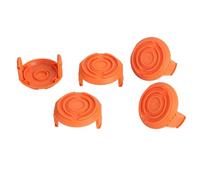 Fafeicy Remplacement du Couvercle du Capuchon de la Bobine, Pièces de Tondeuse en Plastique, Paquet de 5 pour WA0010, Installation Facile, 5,8 X 3,2 Cm, pour Usage Agricole du Jardin, de la Pelouse