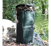 Fafeicy Sac de Feuilles de Jardin PE Sac de Plantation de Compost Organique 45x80 Cm de Rangement Pliable de Grande capacité pour Jardin Pelouse Cour Cuisine Utilisation Intérieure Extérieure