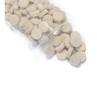 Fafeicy Set de 129 Pièces de Disques de Polissage Abrasifs, Accessoires | Tige de 1/8 Pouce, Diamètres de 25 Mm et 13 Mm, pour Gravure sur Bijoux et Bricolage : or, Argent, bois.