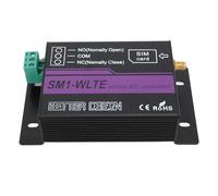 Fafeicy SM1 WLTE EA 4G GSM Contrôleur D'accès pour Téléphone Portable Moniteur à Distance et Contrôle de la Température et de l'humidité Alarme avec Sortie Relais 1 Canal et Double