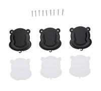 Fafeicy Support de Montage Mural pour Caméra de sécurité, Lot de 3 Bear | Compatible avec Blink Outdoor 4 Mini Mini 2 Ring Indoor Cam 2 avec Fixation Adhésive ou Perçage