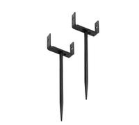 Fafeicy Support de Tuyau, Bride Métallique en Forme de U avec Revêtement Antirouille for Tuyau D Arrosage, Pelouse et de Drainage
