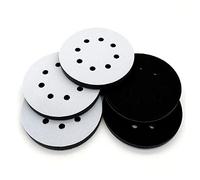 Fafeicy Tampon D'interface Auto-agrippant de 5 Pouces - Tampon éponge Souple multiperforé pour Disques de Ponçage et Polissage de Surfaces Irrégulières