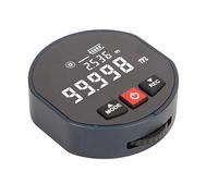 Fafeicy TéléMètre à Rouleau TéléMètre Numérique avec Dos Magnétique Écran LED HD 10 Ensembles de Stockage de Données pour la Mesure de Surfaces Courbes en Ligne Droite Plage de 0 à 99,999 M