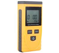 Fafeicy Testeur de Résistance de Surface, Mesureur de Résistance de | Testeur de résistance de surface, compteur de résistance de surface ABS GM3110 10 ^ 3 à 10 ^ 10 Ohm rétroéclairage LCD
