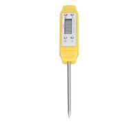 Fafeicy Thermomètre Alimentaire Numérique, Thermomètre de Cuisson électronique en ABS et Acier Inoxydable avec Sonde de Haute Précision, Lecture de Poche pour la Viande, la Friture de Liquides, la