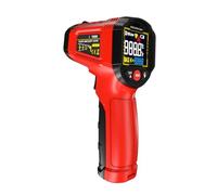 Fafeicy Thermomètre Infrarouge, Pistolet de Température sans de Haute Précision, de -58 °F à 1112 °F, Idéal pour une Utilisation Industrielle et Culinaire (rouge)