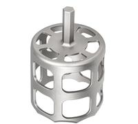 Fafeicy Tondeuse à Tête D'arrosage, Lame Rotative de 2,75 Pouces de | Coupe-herbe en Acier Inoxydable 304 pour Perceuse de 1/2 Pouces, Outil D'élimination Rapide des Mauvaises Herbes pour