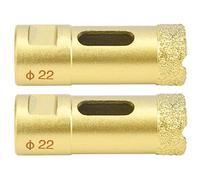 Fafeicy Trépan Diamanté Couronne Diamant Brasée 22mm M14 pour Marbre Béton