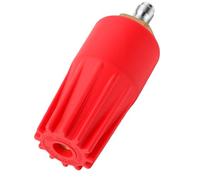 Fafeicy Turbo Pressure Washer Nozzle 4.0 Gpm | 2600 à 5100 Psi, Raccord Rapide 1/4 Pouce, Buse Turbo Rotative à 360 Degrés, Pointe en Laiton et Céramique pour Allées en