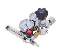 Fafeicy Vanne de Régulation de Gaz D'azote Débitmètre de Régulateur D'azote avec Corps en Laiton forgé et Diaphragme en Fluorobutyle pour la Fabrication Industrielle de Soudage en