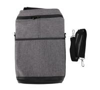 Fafeicy Vine Isolée à la Fuite 2 Bouteilles Sac à Vin, Sac de Refroidisseur de Vide de Refroidisseur de Refroidisse (Gray)