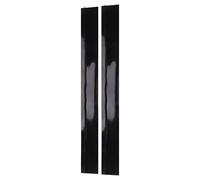 Fafeims Fafeims Couvre-écarts de Cuisinière en Silicone Antistatique, Bande de Remplissage à Large écart Facile à Nettoyer pour Table de Cuisson de Cuisine, Noir, 2 Pièces pour Surfaces de